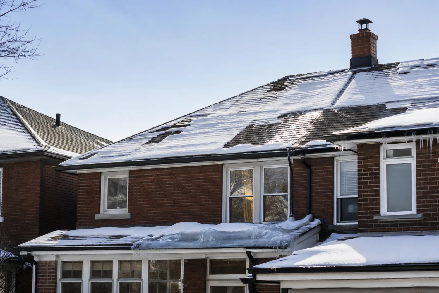 Ice dams on Toronto homes: roof, insulation and ventilation factors