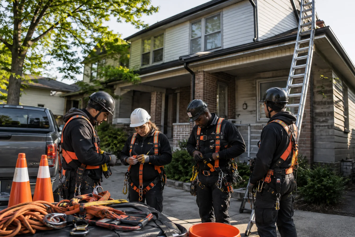 Toronto roofing plans matched to property access, occupancy and roof form