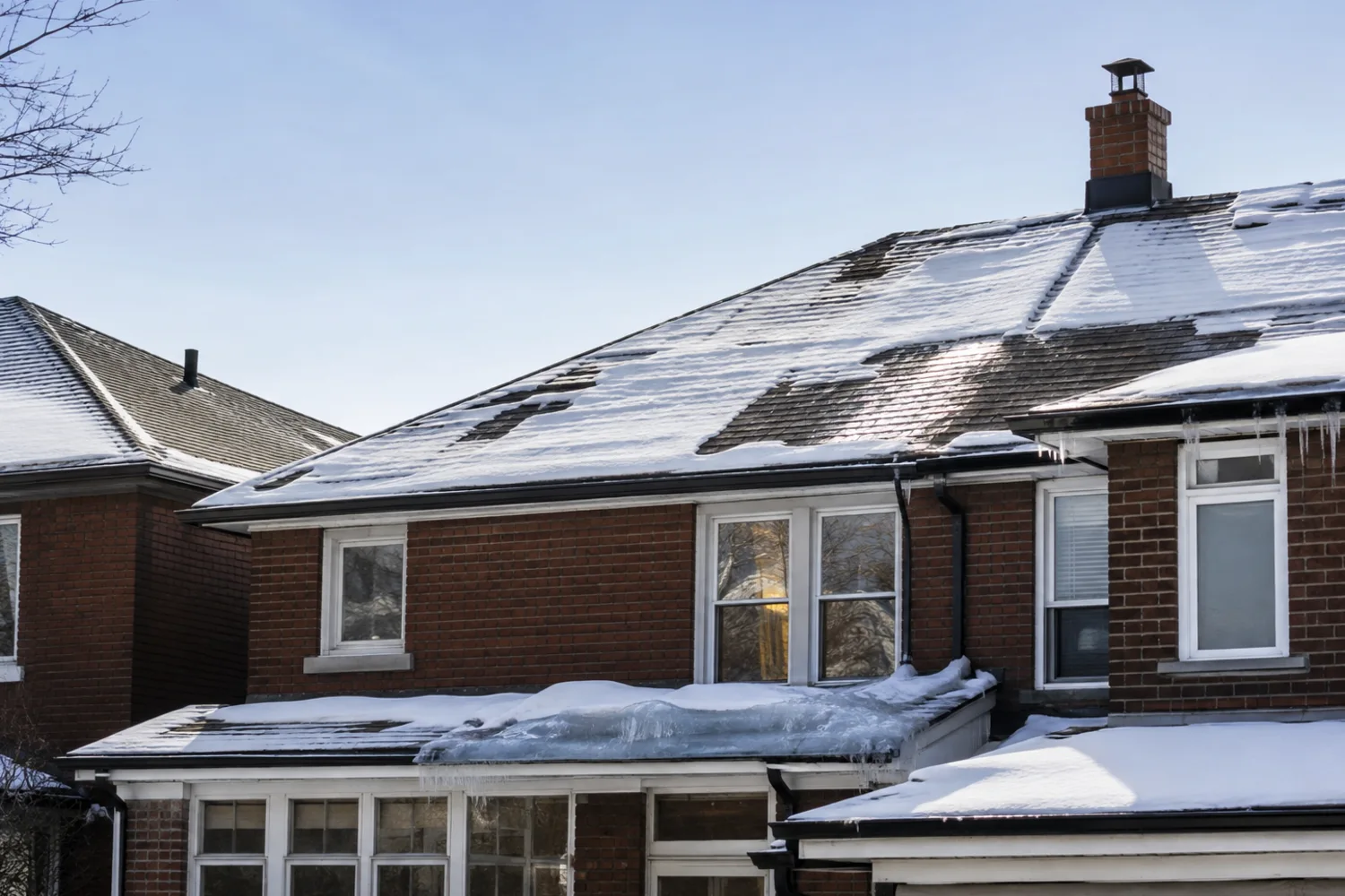 Ice Dams & Winter Roof Leaks Toronto
