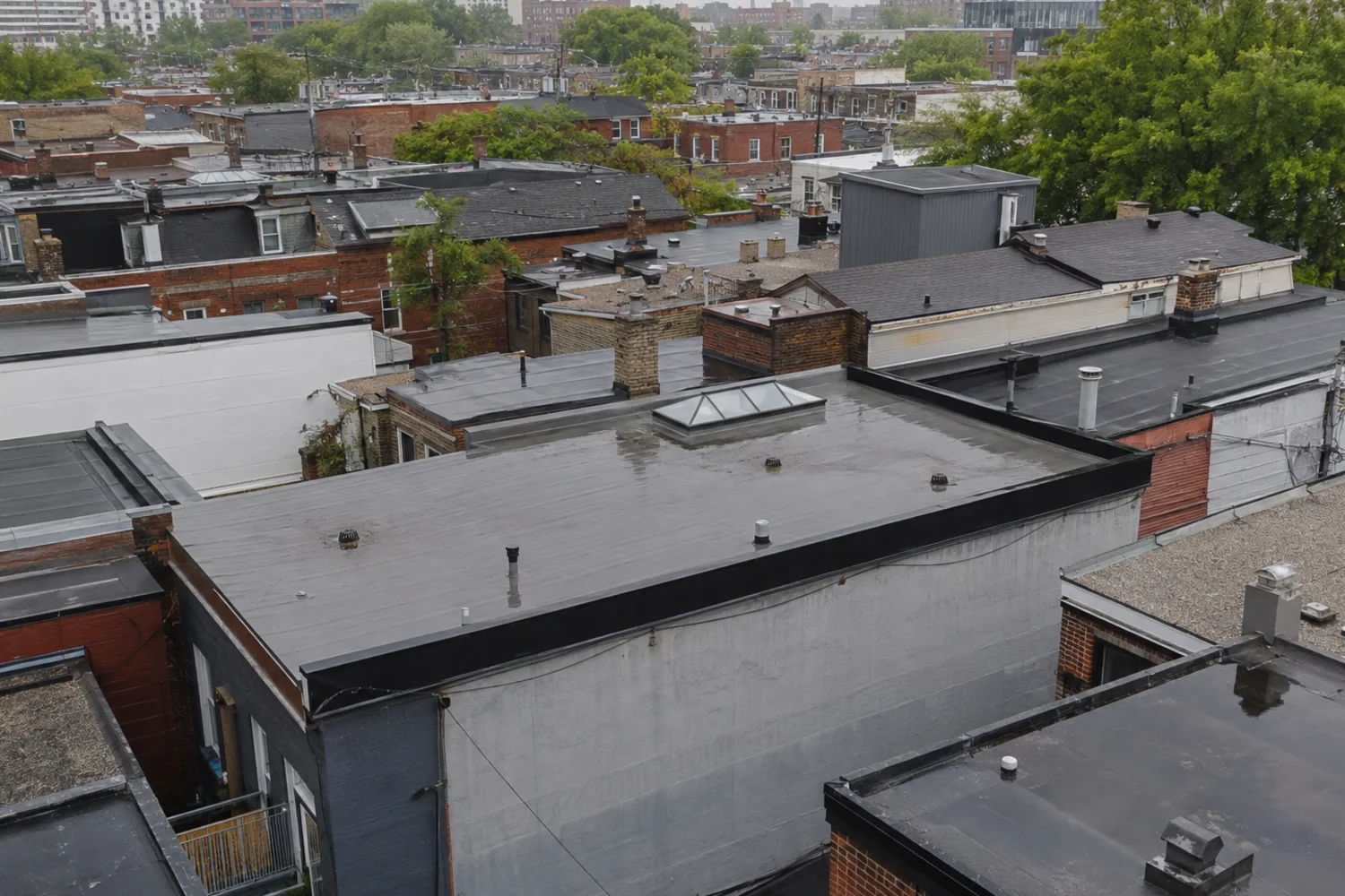 Modified Bitumen Flat Roofs Toronto