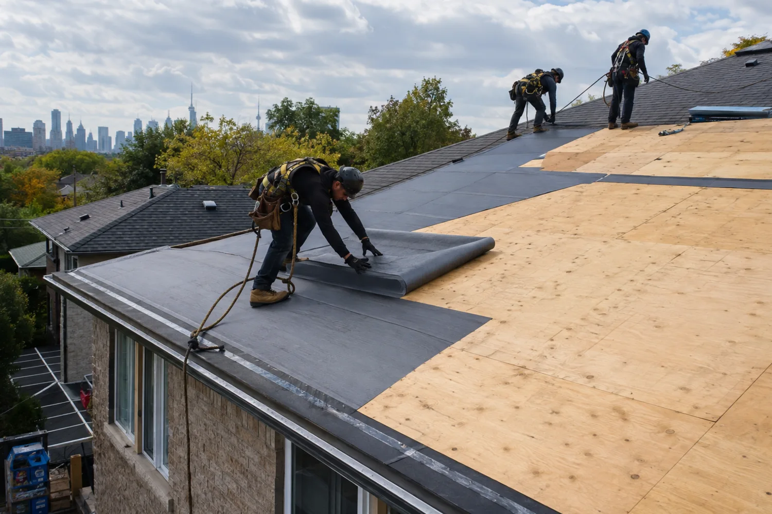 Roof Decking & Underlayment Toronto
